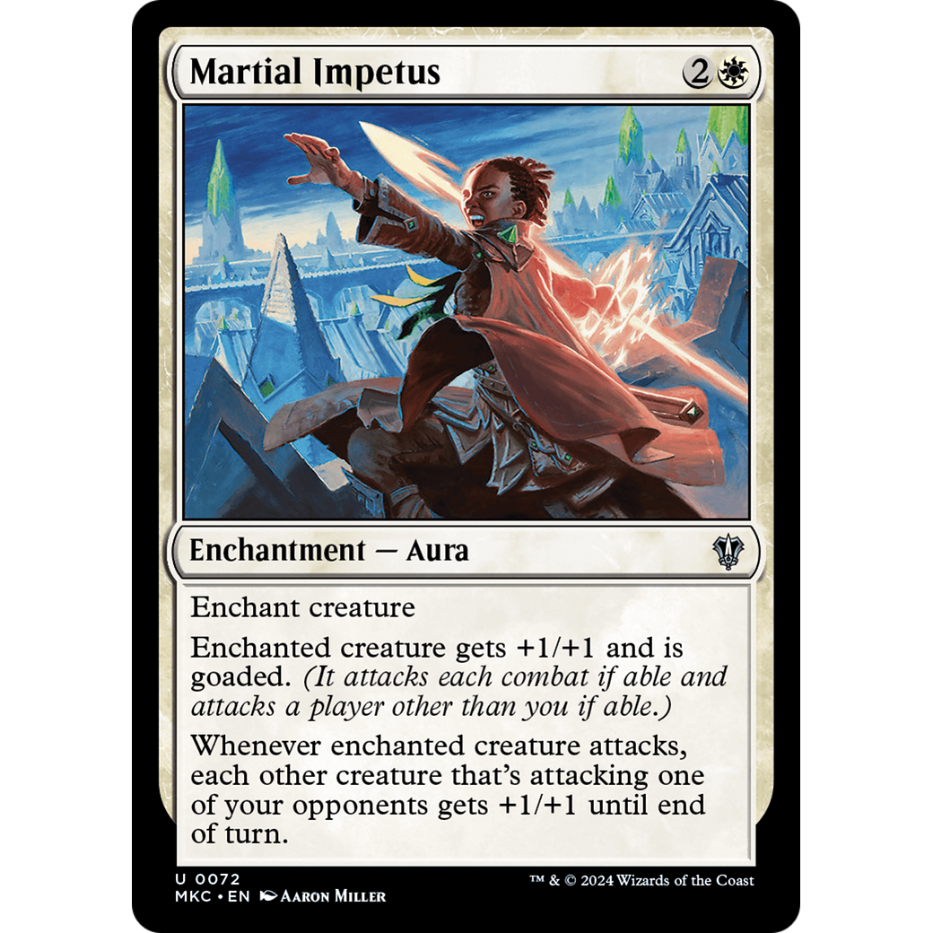Martial Impetus (MKC-072) - Murders at Karlov Manor Commander