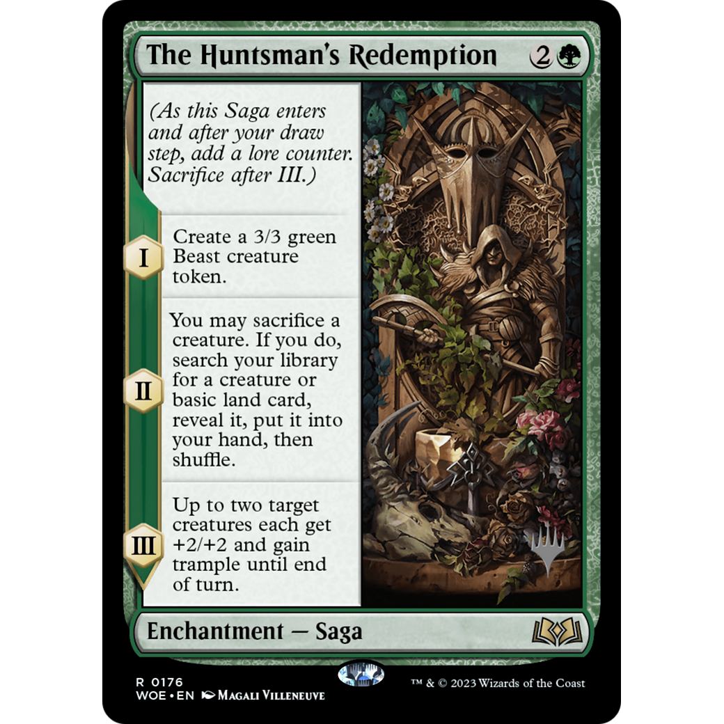 The Huntsman's Redemption (PPWOE-176P) - Wilds of Eldraine Promos