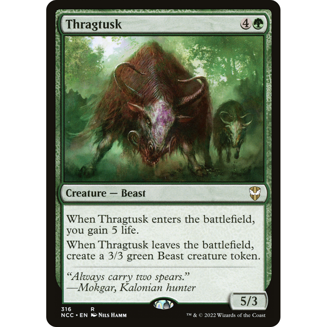 Thragtusk (NCC-316) - New Capenna Commander