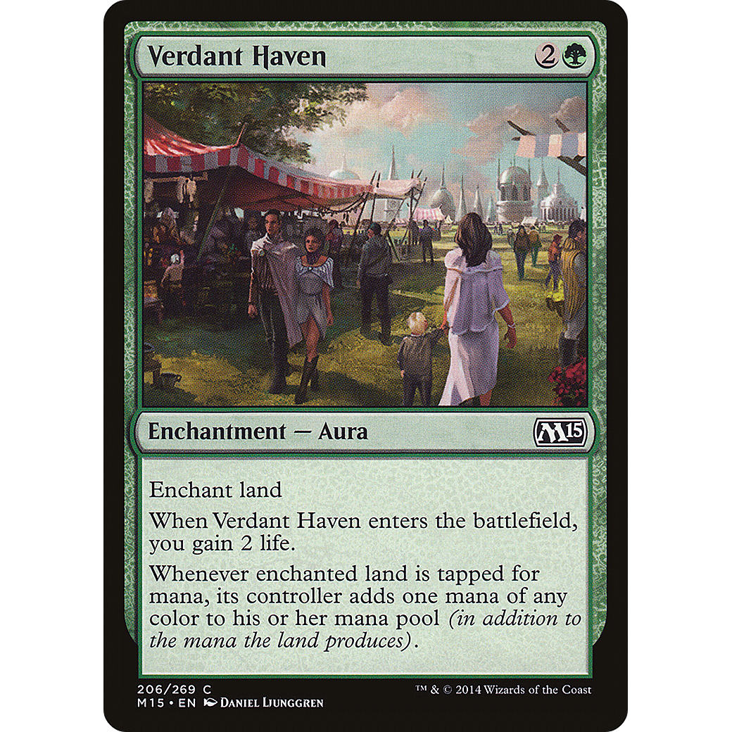 Verdant Haven (M15-206) - Magic 2015