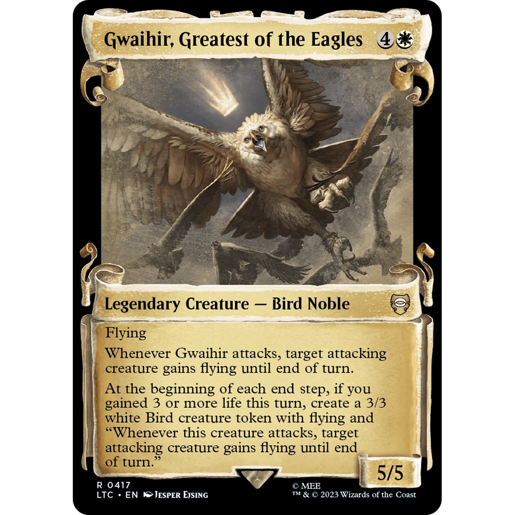 Gwaihir, Greatest of the Eagles (LTC-417) - Tales of Middle-earth Commander: (Showcase)