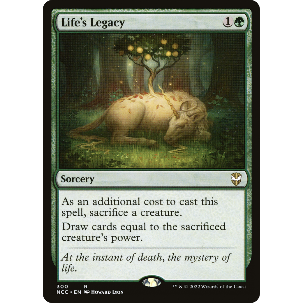 Life's Legacy (NCC-300) - New Capenna Commander