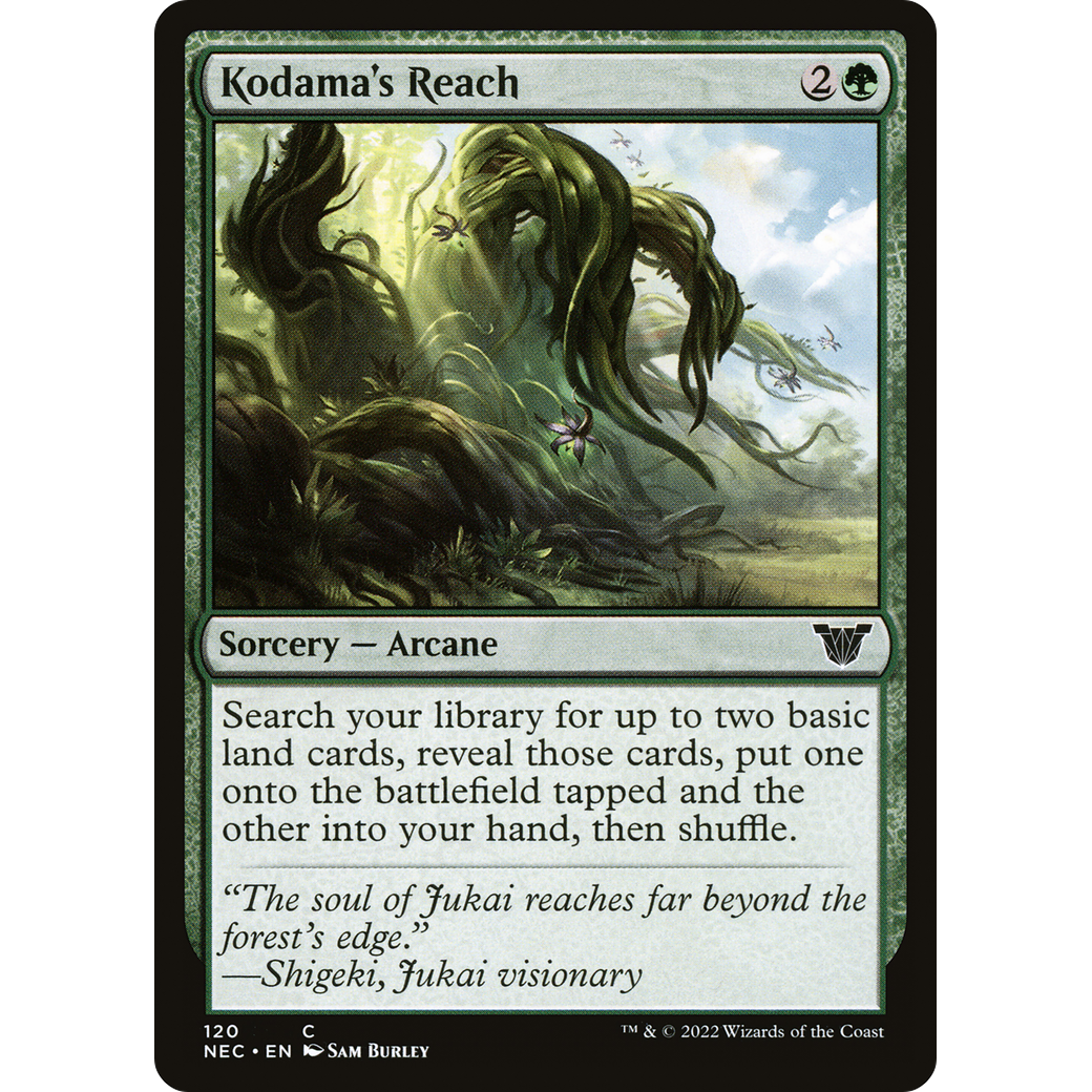 Kodama's Reach (NEC-120) - Neon Dynasty Commander