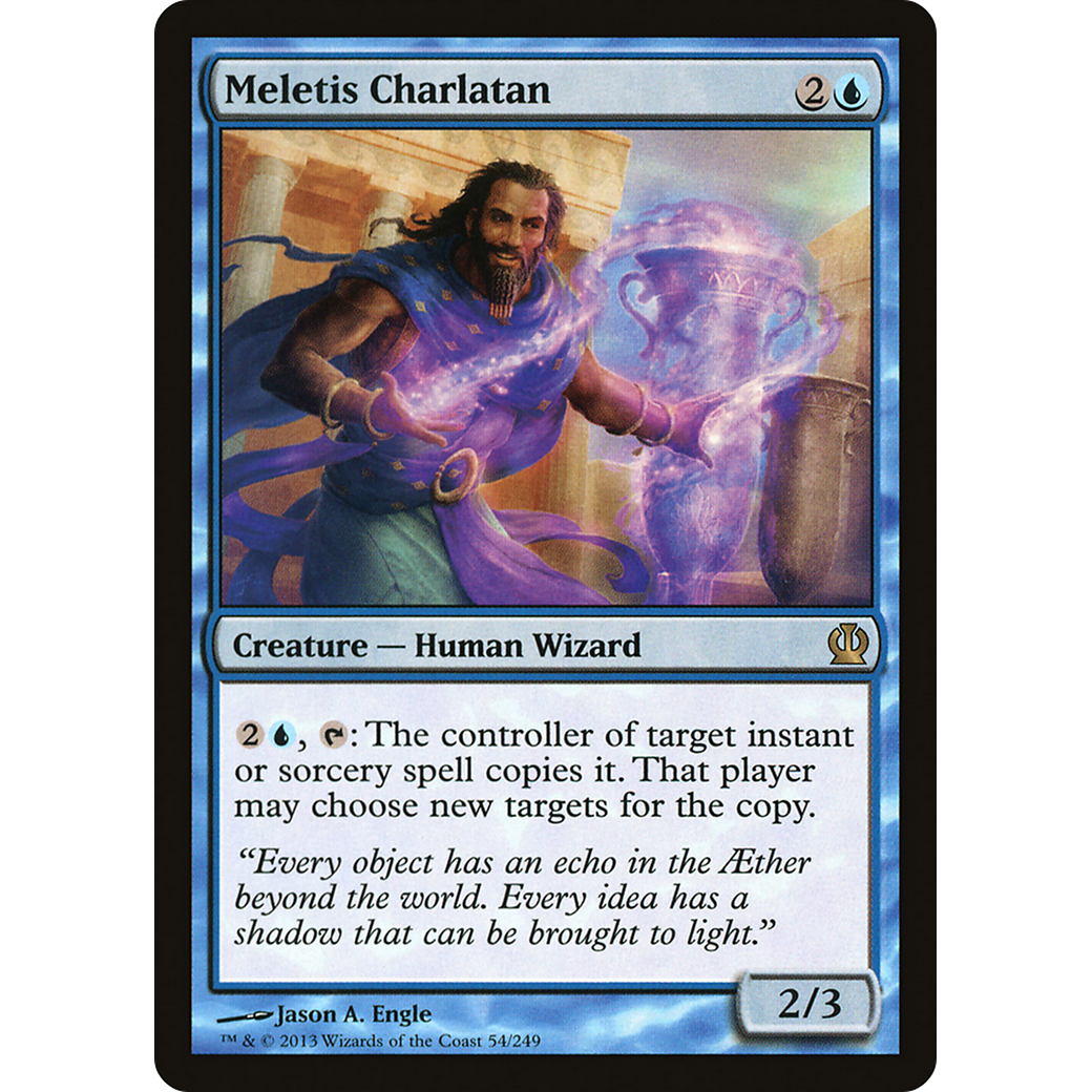 Meletis Charlatan (THS-054) - Theros Foil