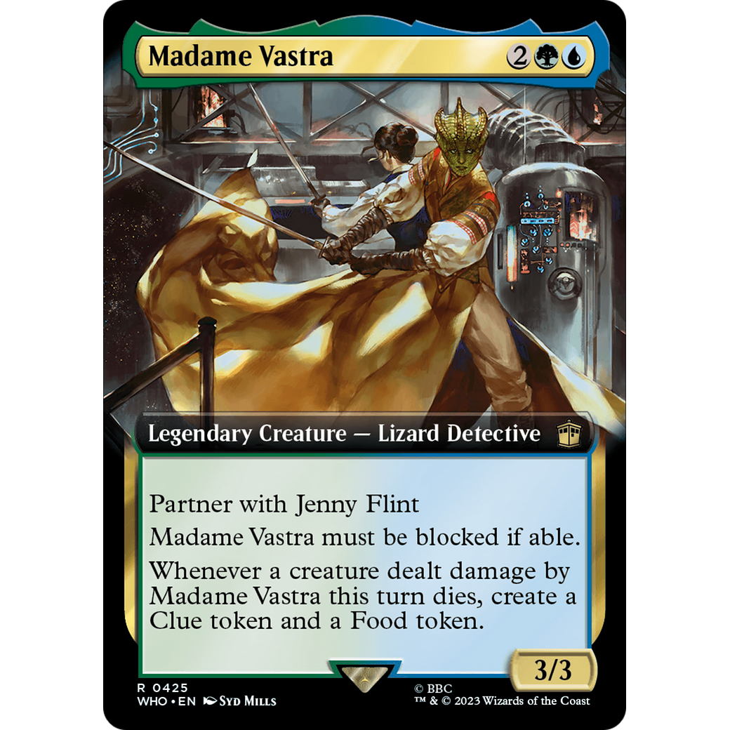 Madame Vastra (Extended Art) (WHO-425) - Doctor Who: (Extended Art)
