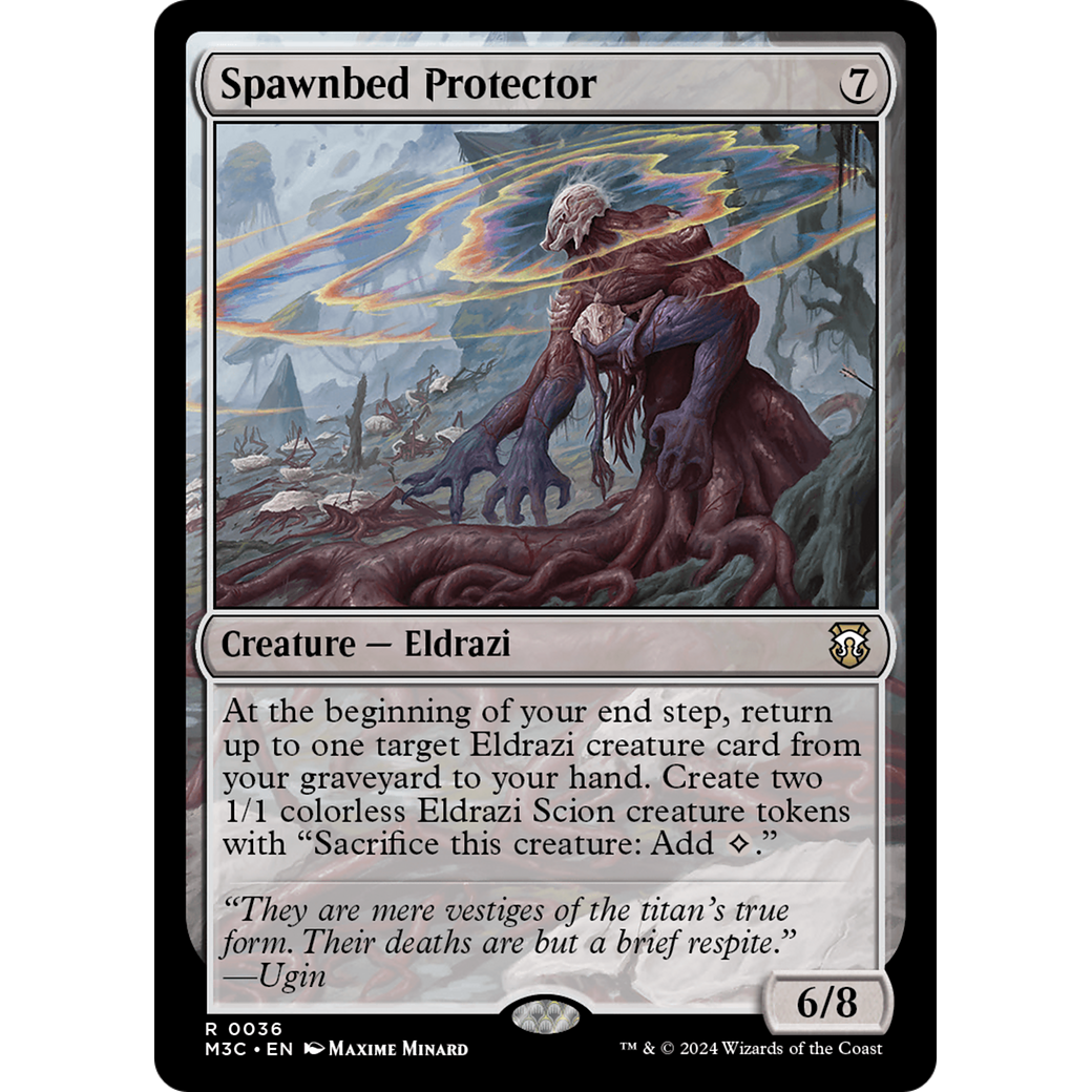 Spawnbed Protector (M3C-036) - Modern Horizons 3 Commander Foil