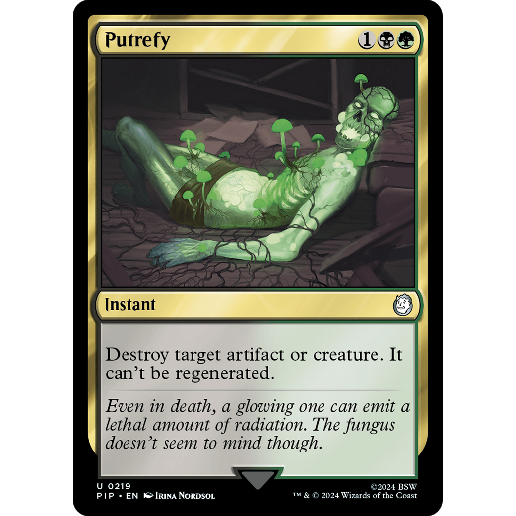 Putrefy (PIP-219) - Fallout Foil