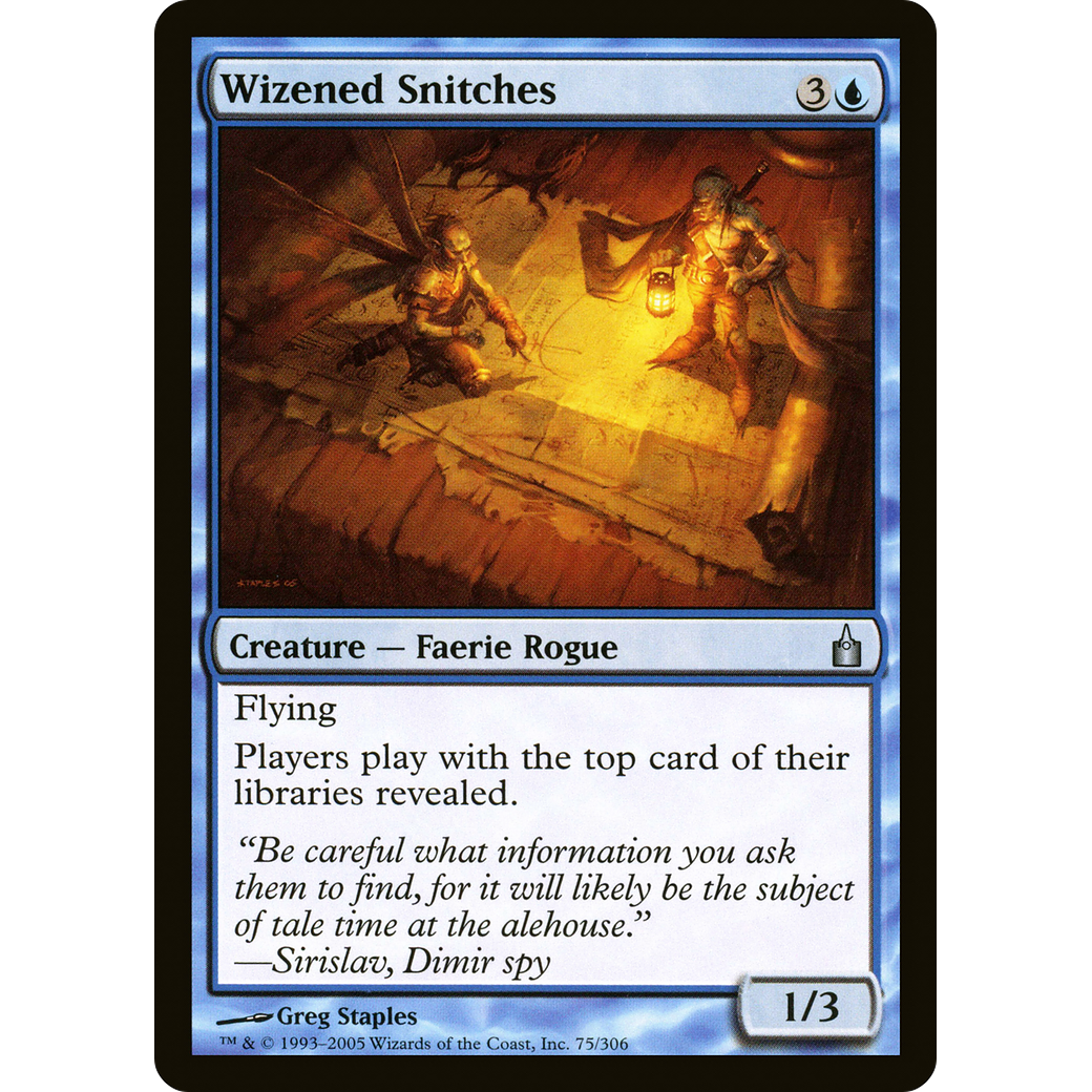 Wizened Snitches (RAV-075) - Ravnica: City of Guilds