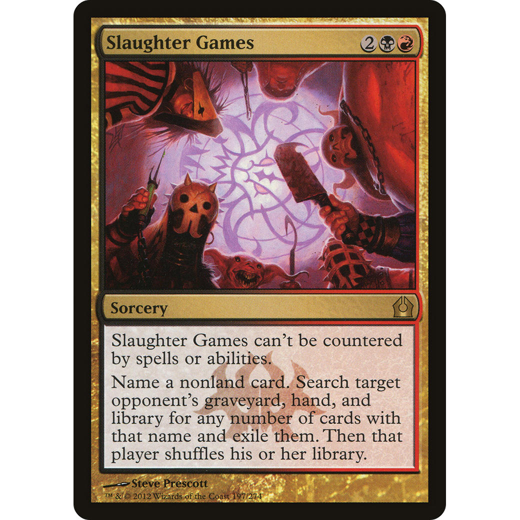 Slaughter Games (RTR-197) - Return to Ravnica Foil