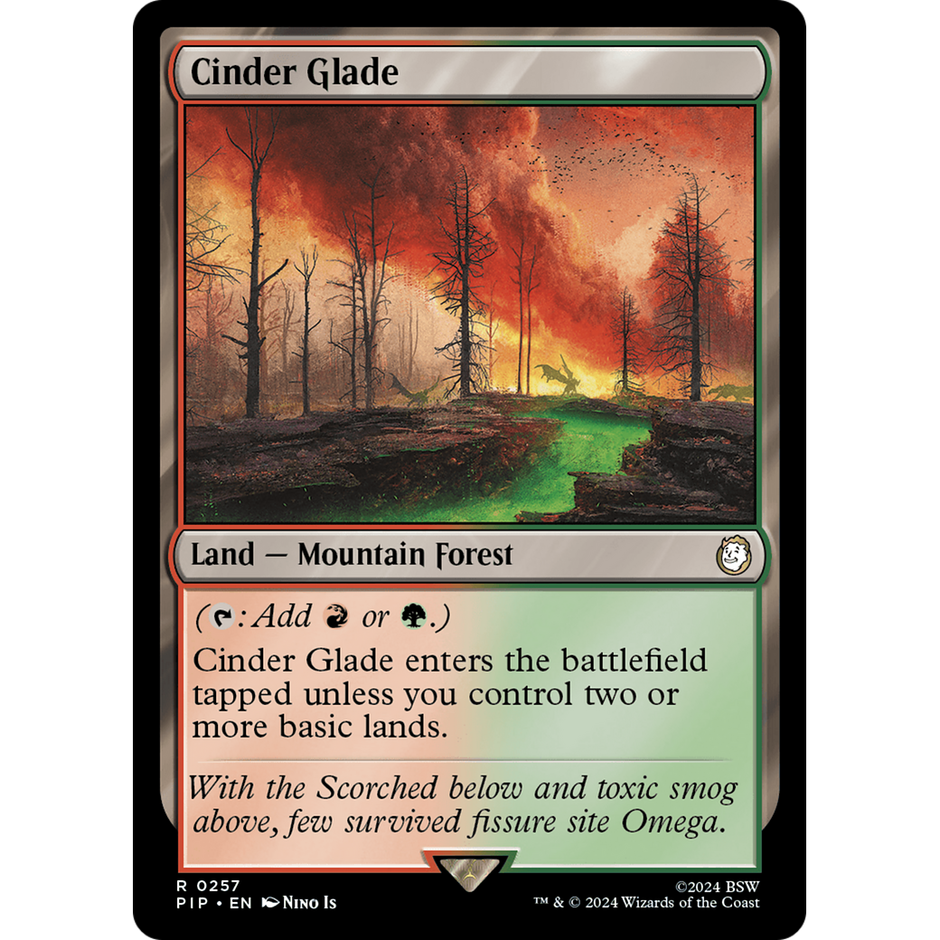 Cinder Glade (PIP-257) - Fallout Foil