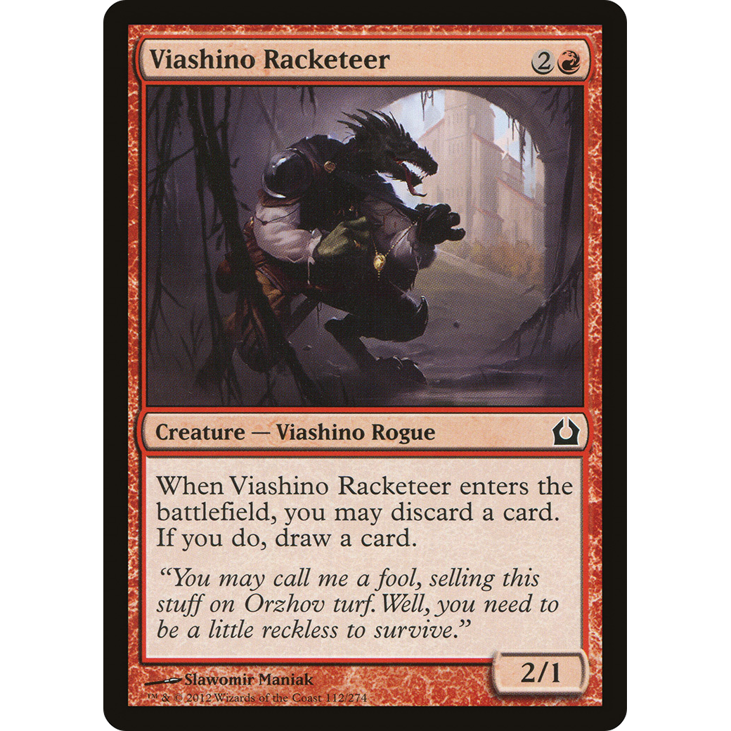 Viashino Racketeer (RTR-112) - Return to Ravnica Foil