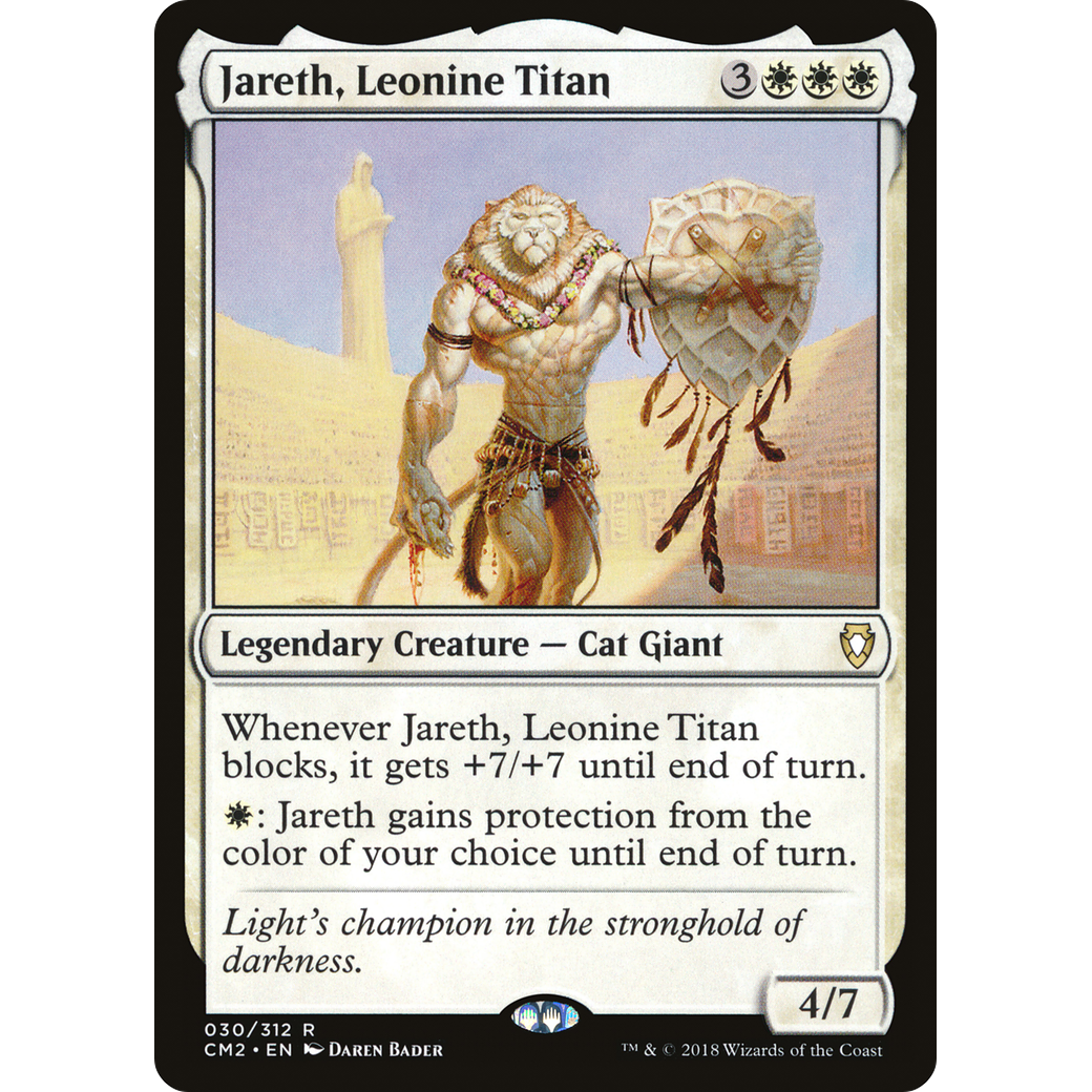 Jareth, Leonine Titan (CM2-030) - Commander Anthology Volume II