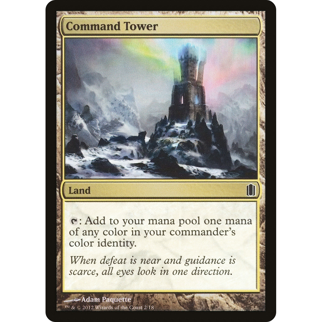 Command Tower (CM1-002) - Commander's Arsenal Foil