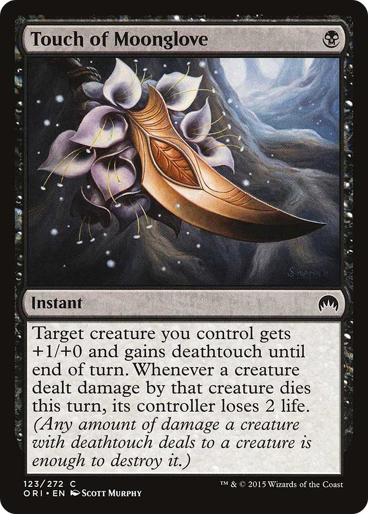 Touch of Moonglove (ORI-123) - Magic Origins