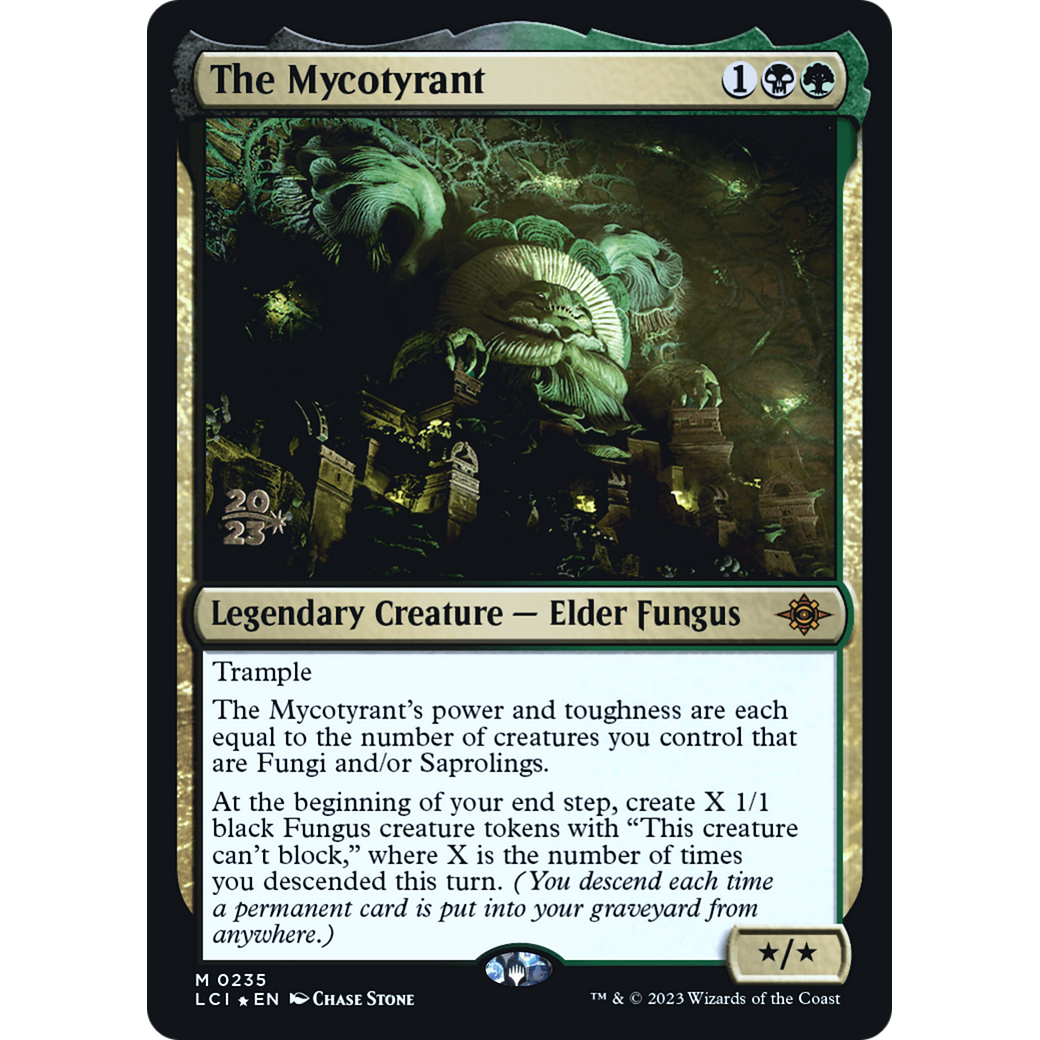 The Mycotyrant (PRE-235S) - The Lost Caverns of Ixalan Promos Foil