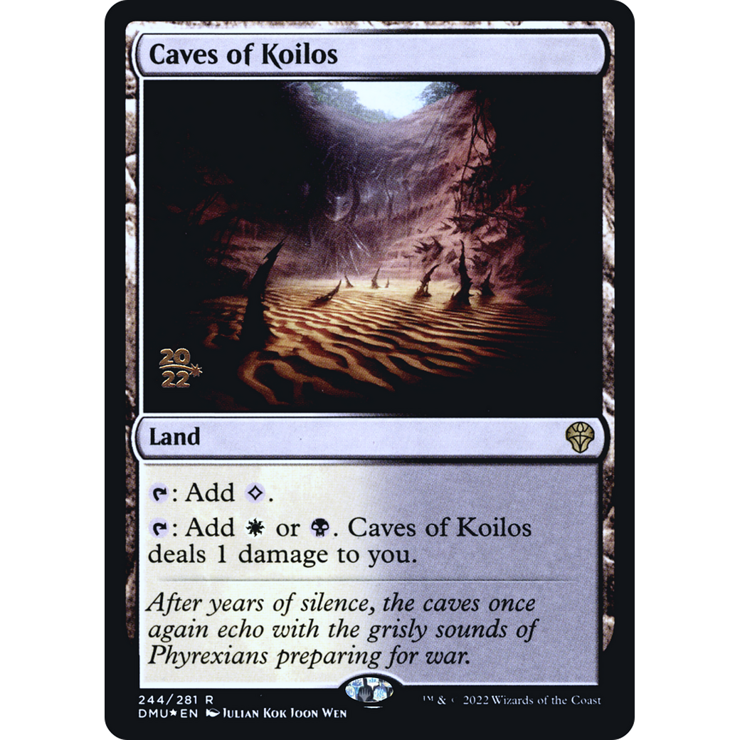 Caves of Koilos (PRE-244) - Dominaria United Promos Foil