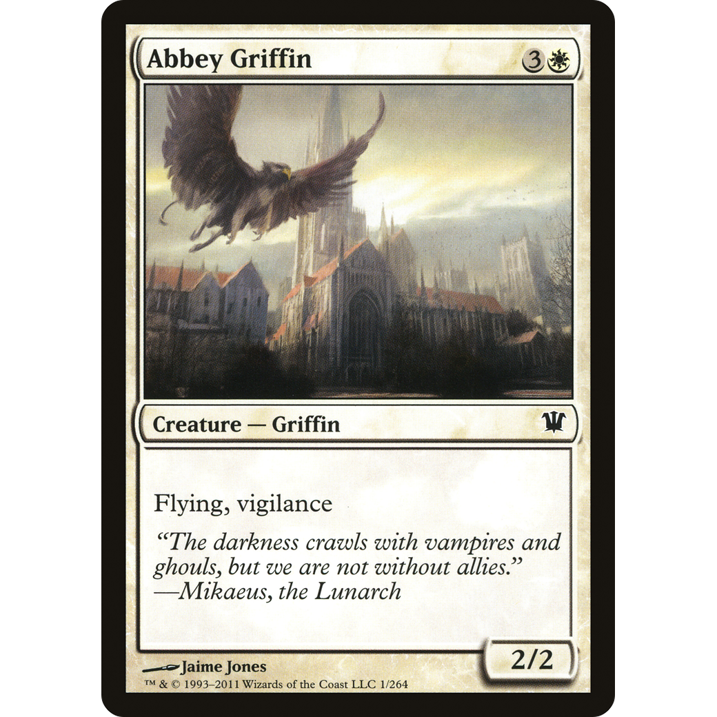Abbey Griffin (ISD-001) - Innistrad