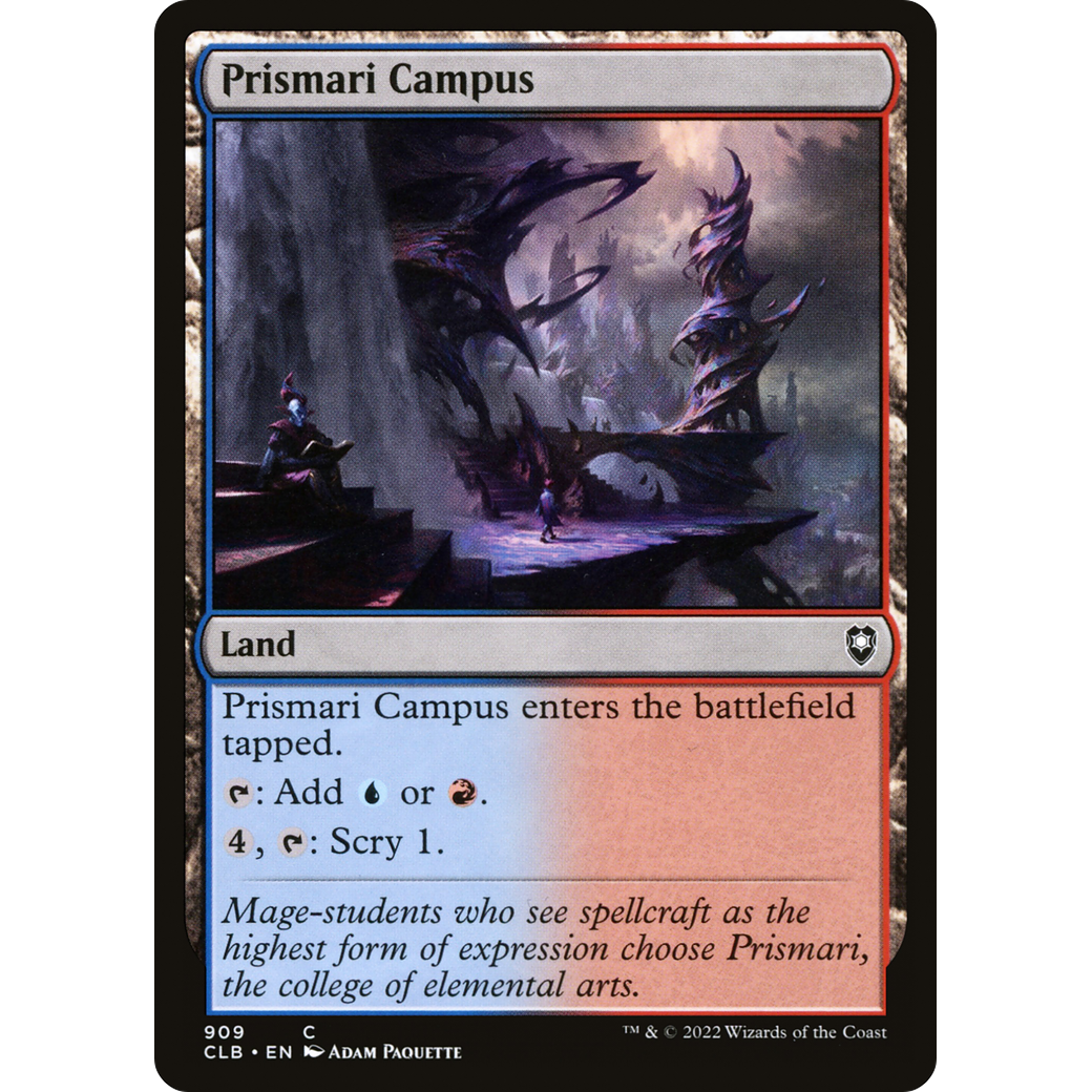 Prismari Campus (CLB-909) - Commander Legends: Battle for Baldur's Gate
