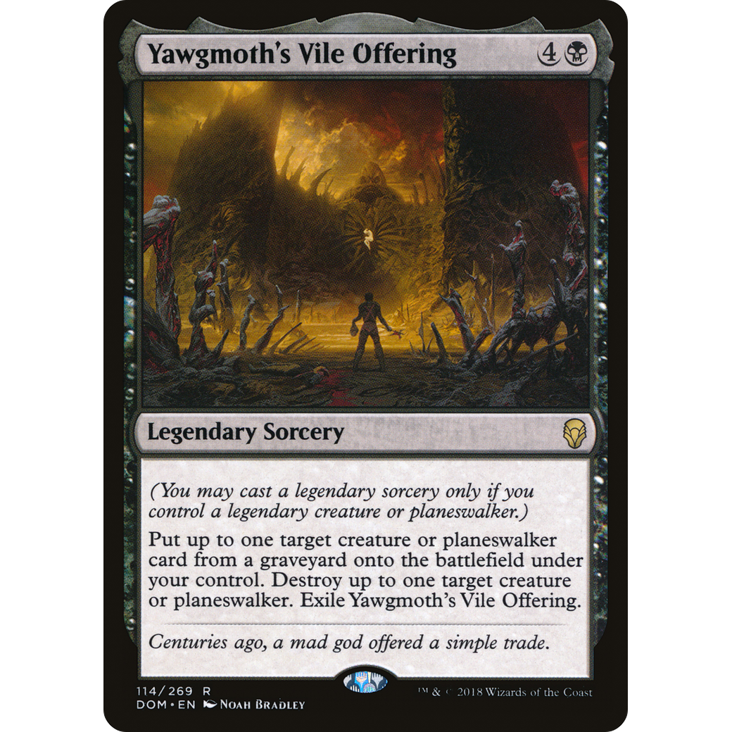 Yawgmoth's Vile Offering (DOM-114) - Dominaria Foil