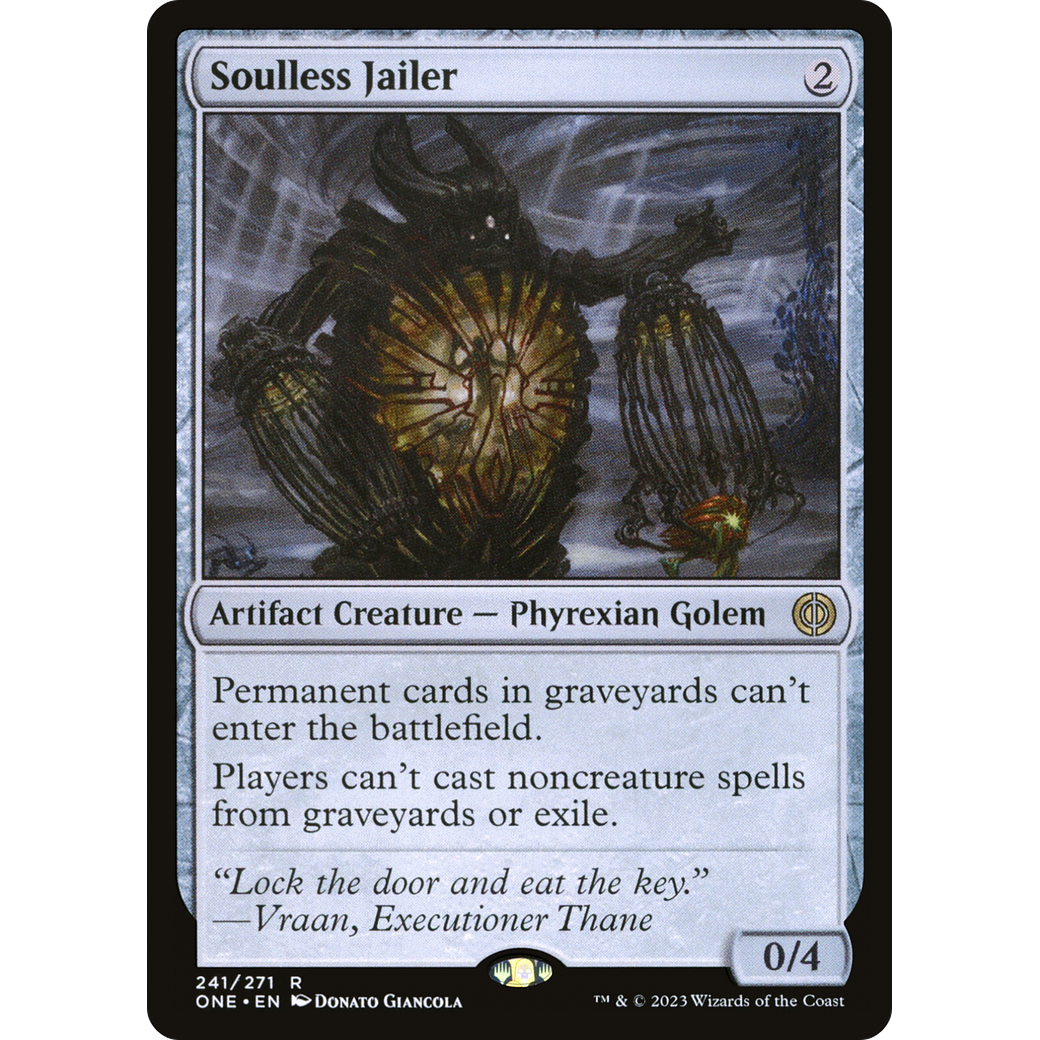Soulless Jailer (ONE-241) - Phyrexia: All Will Be One Foil