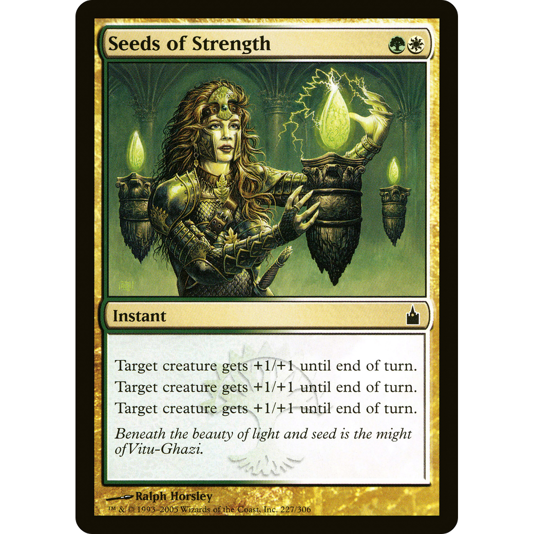 Seeds of Strength (RAV-227) - Ravnica: City of Guilds