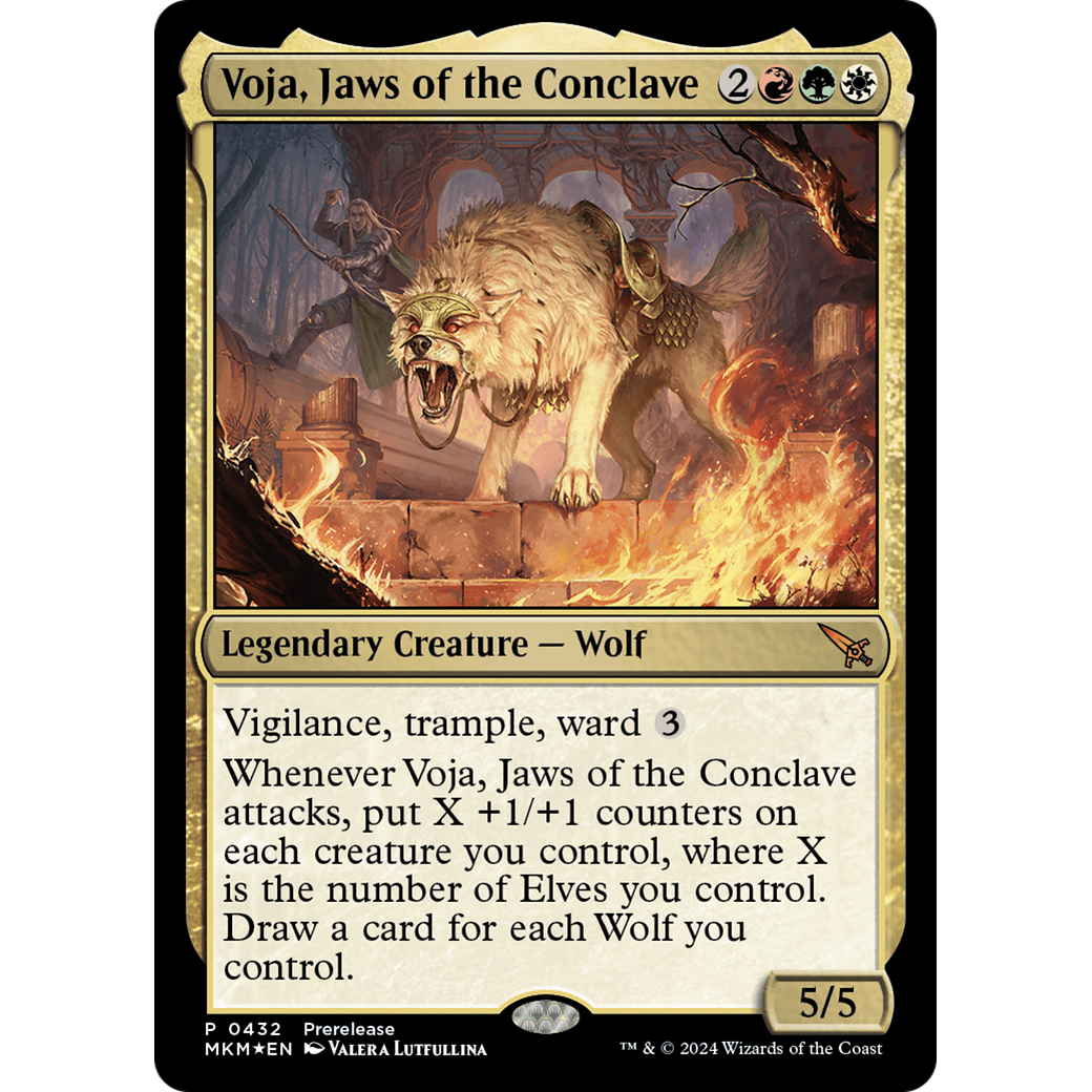 Voja, Jaws of the Conclave (PRE-432) - Murders at Karlov Manor Foil