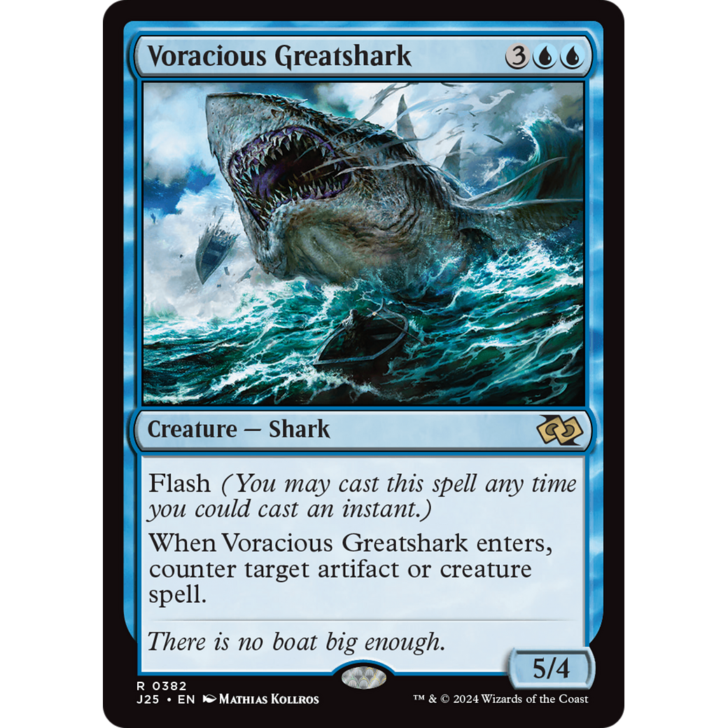 Voracious Greatshark (J25-382) - Foundations Jumpstart