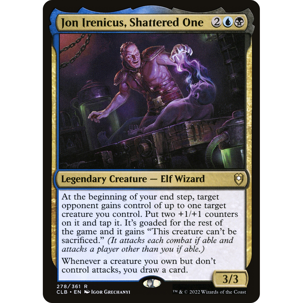 Jon Irenicus, Shattered One (CLB-278) - Commander Legends: Battle for Baldur's Gate