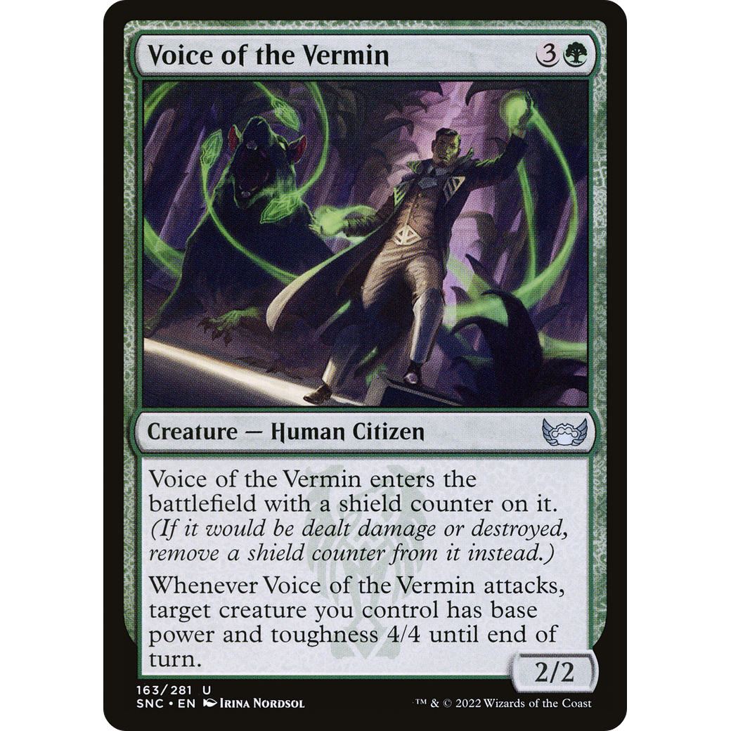 Voice of the Vermin (SNC-163) - Streets of New Capenna