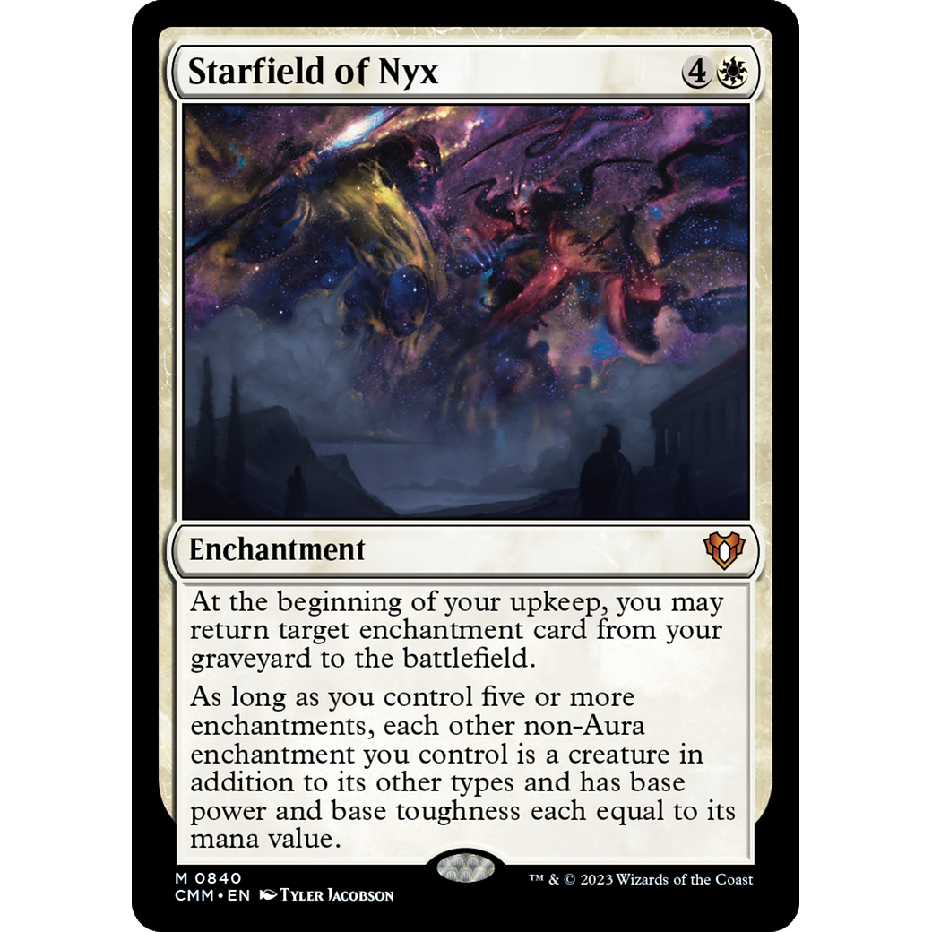 Starfield of Nyx (CMM-840) - Commander Masters