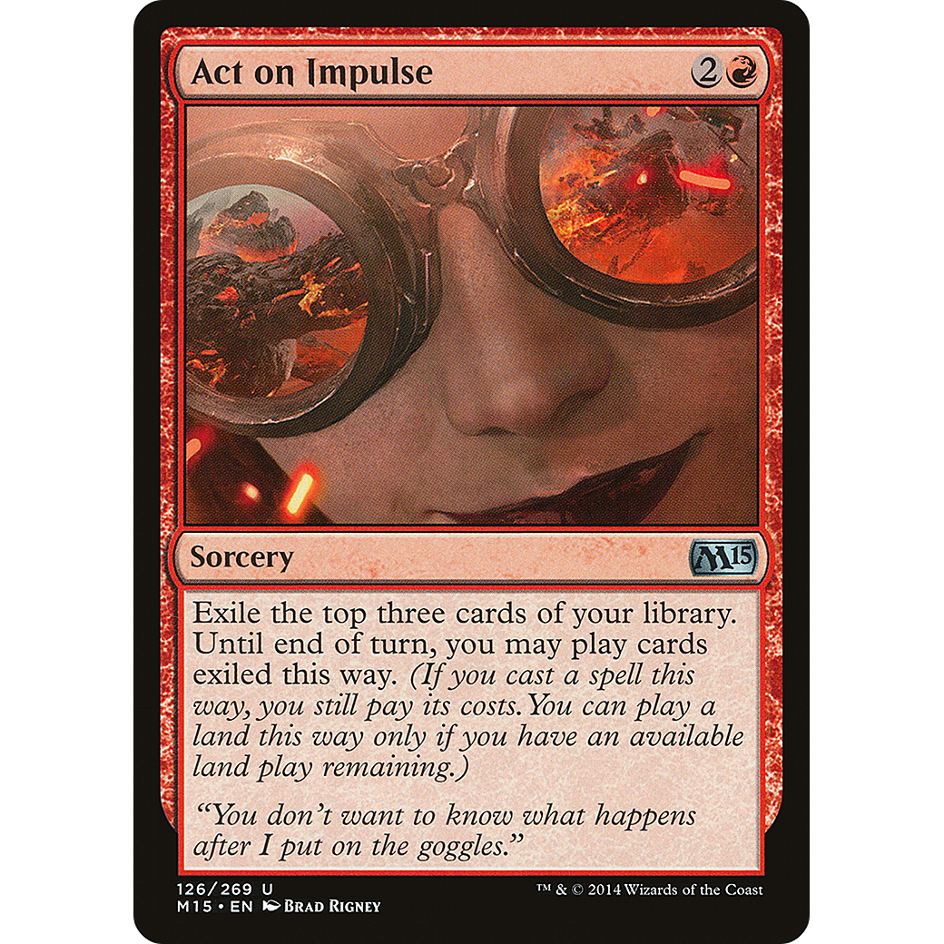 Act on Impulse (M15-126) - Magic 2015 Foil