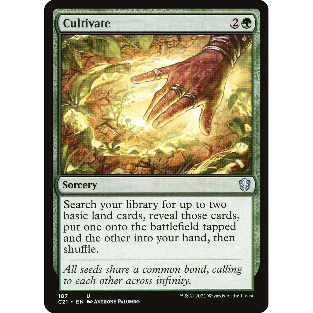 Cultivate (C21-187) - Commander 2021