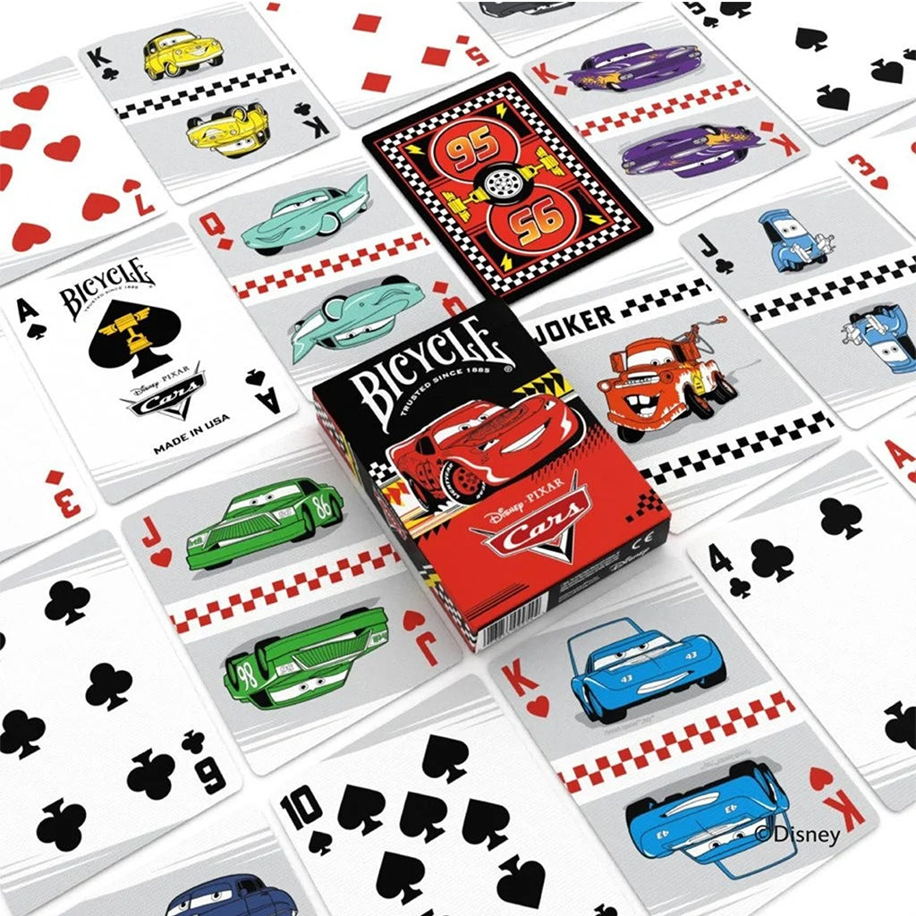 Bicycle: Disney Cars Playing Cards