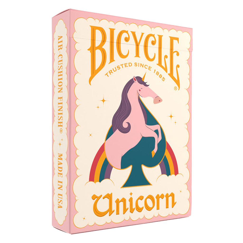 Pink Unicorn Playing Cards