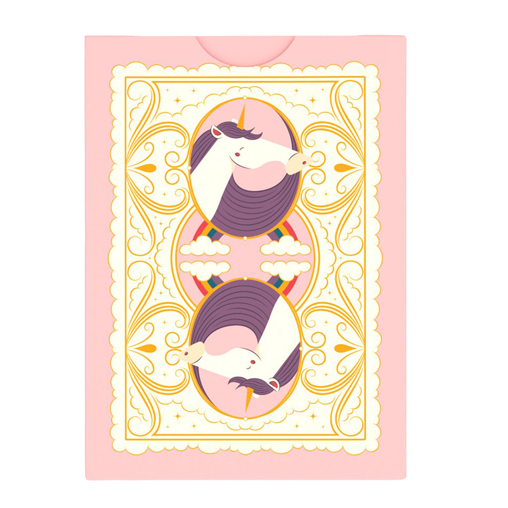 Pink Unicorn Playing Cards