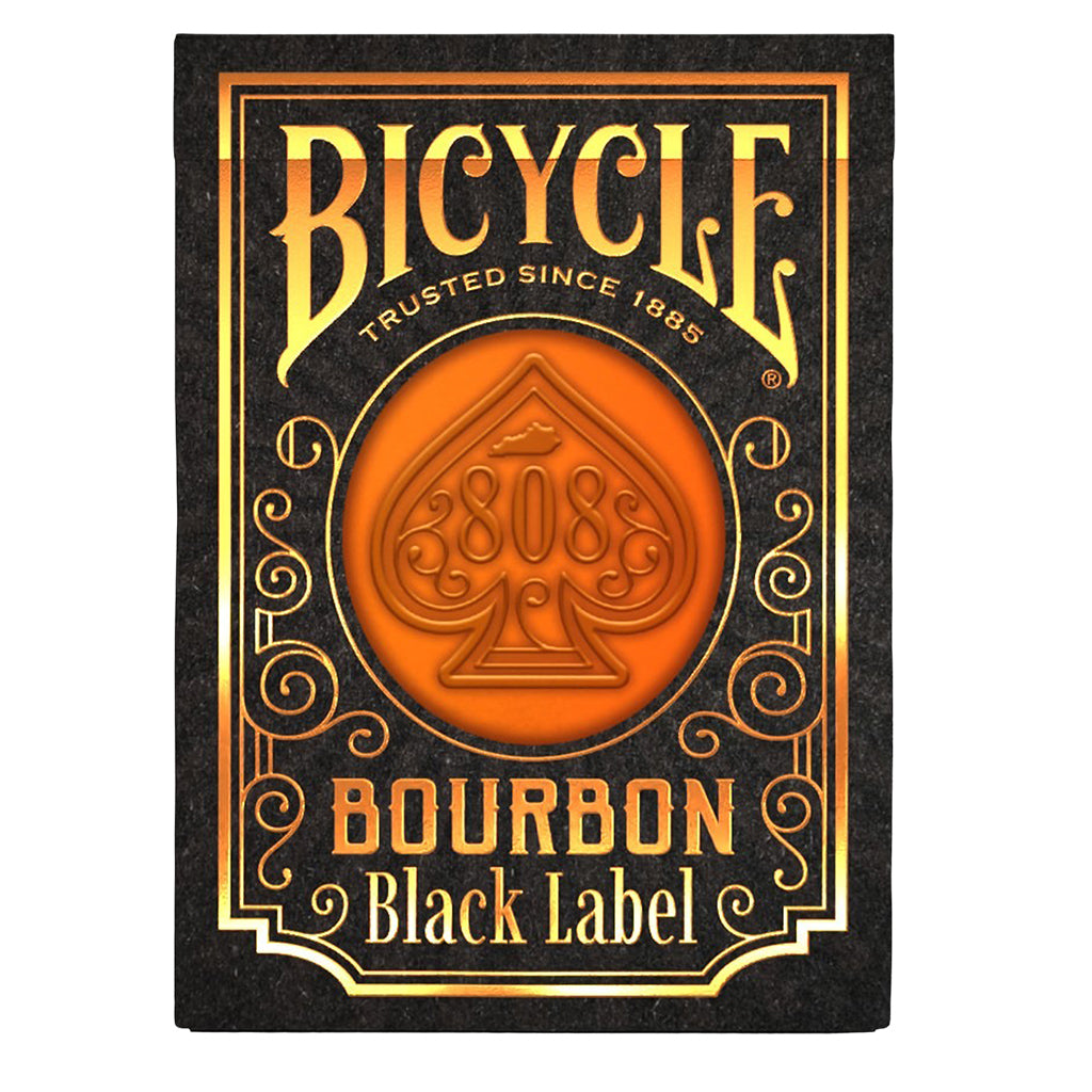 Bourbon Black Playing Cards