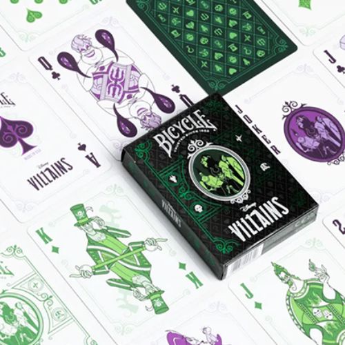 Disney Villains Green/Purple Playing Cards