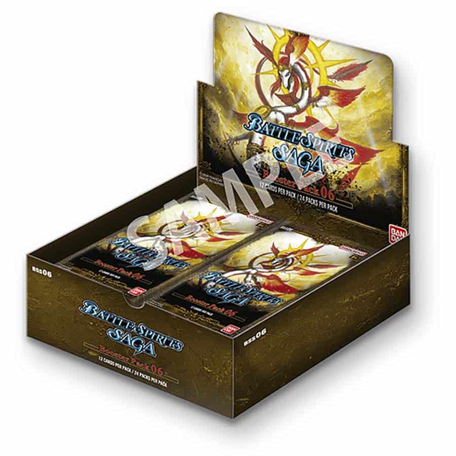 Battle Spirits Saga Card Game: Set 06: Inverted World Chronicle: Generational Link [BSS06] - Booster Box (Pre-Order) (12/06/24)