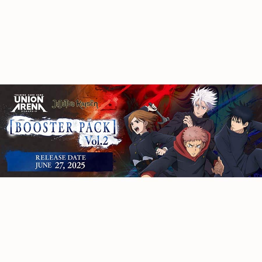 Union Arena TCG: Jujutsu Kaisen Vol.2 Booster Display [UEX02BT] (Preorder Expected Release 6/27/2025)