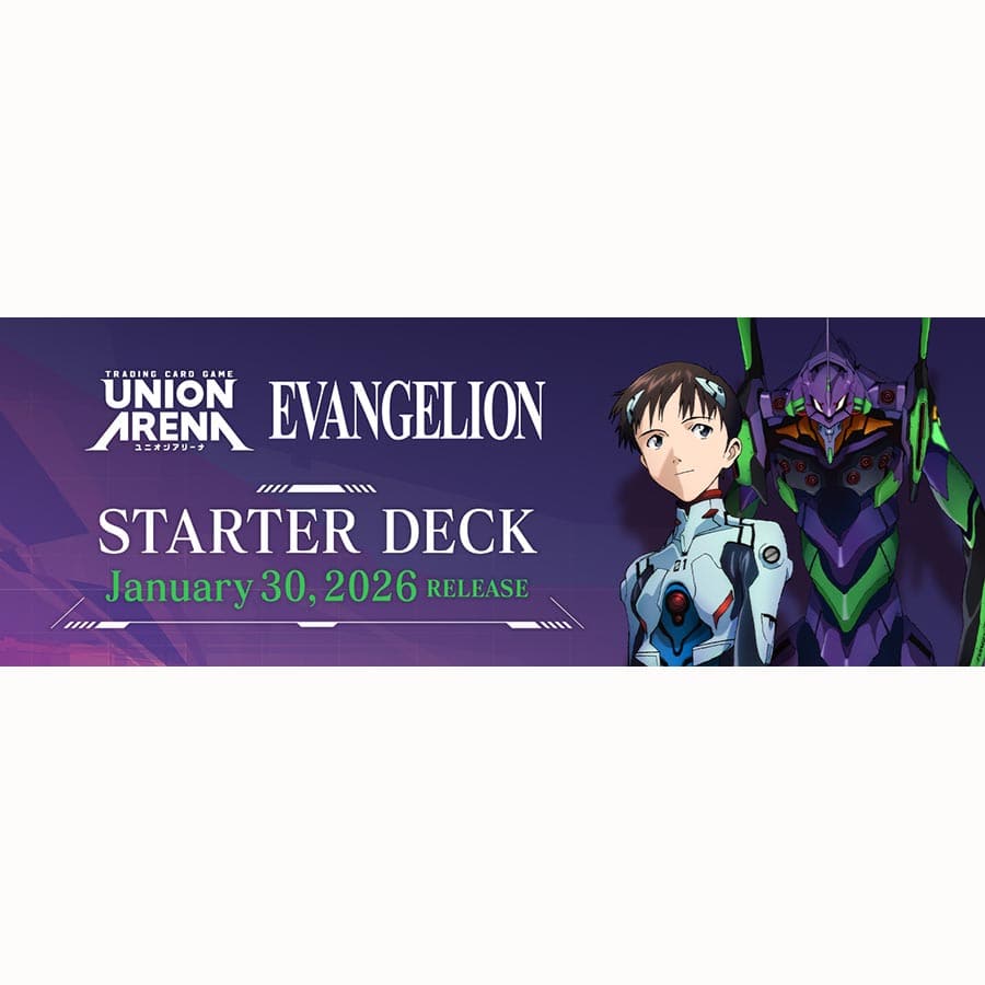 Union Arena TCG: Evangelion: Theatrical Version Starter Deck [UE15ST] (Pre-Order Expected Release: 01/30/2025)