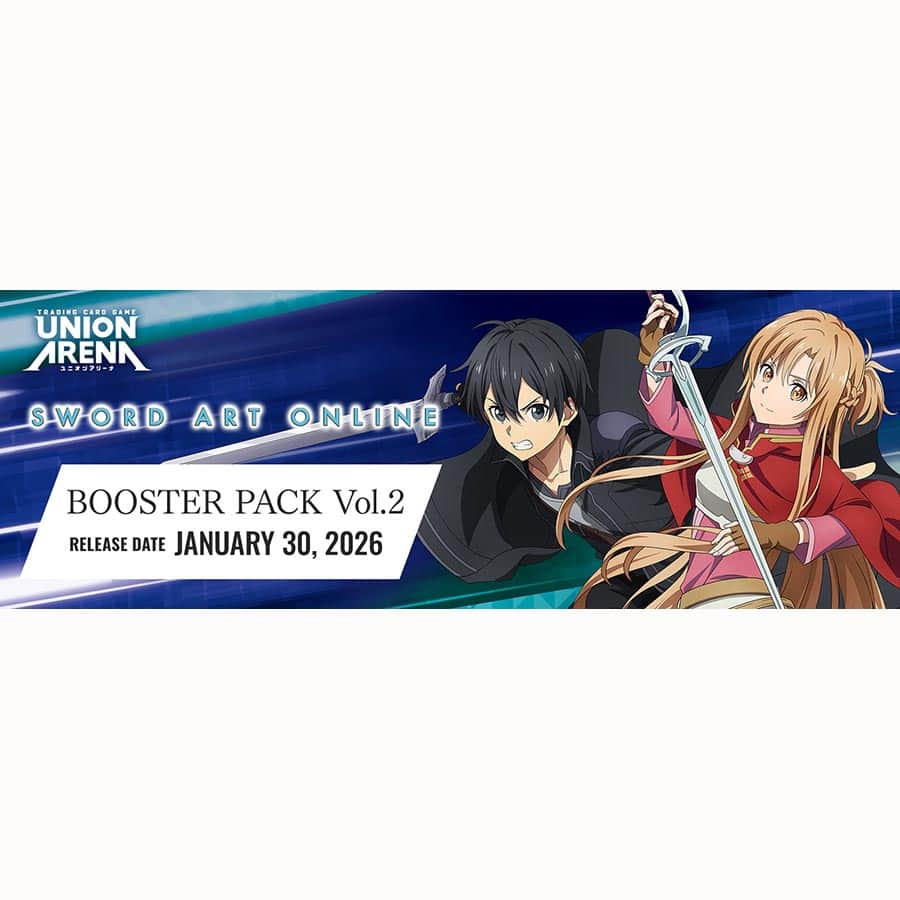 Union Arena TCG: Sword Art Online Vol 2. Booster [UEX06BT] (Pre-Order Expected Release: 01/30/2025)