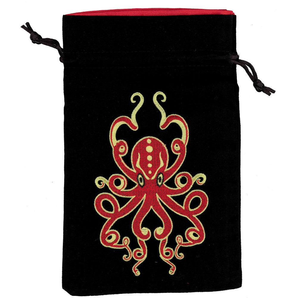 Kraken Red Dice Bag