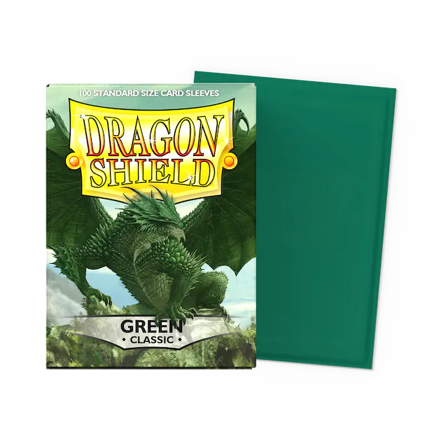 Dragon Shield Sleeves 100ct: Green Classic