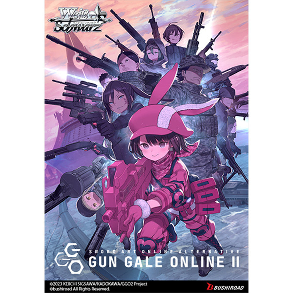 WWeiss Schwarz: Sword Art Online Alternative Gun Gale Online 2 Extra Booster Box