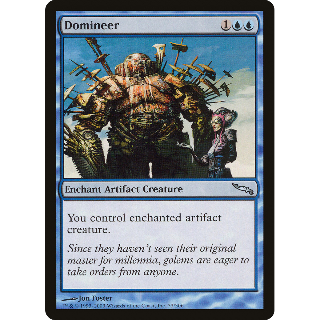 Domineer (MRD-033) - Mirrodin Foil