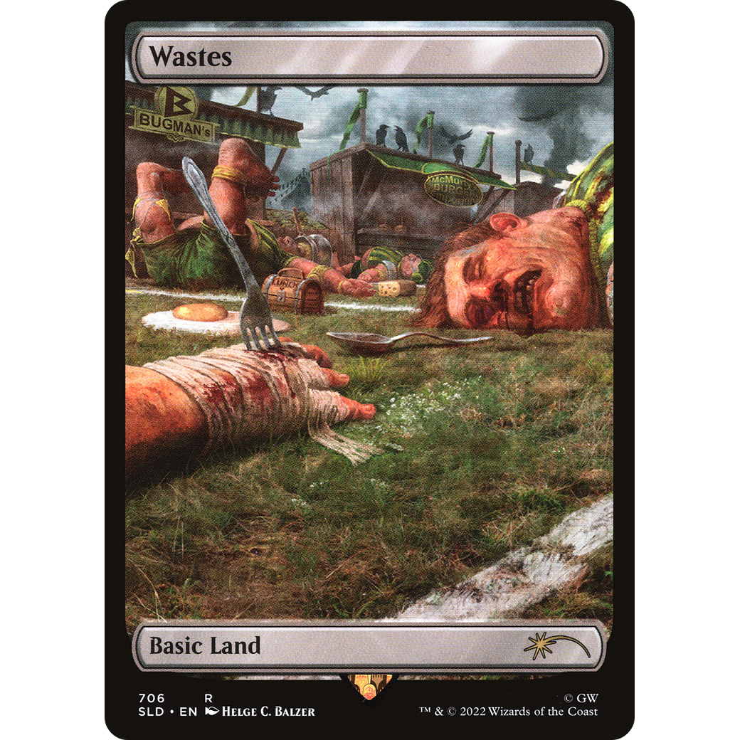 Wastes (706) - Full Art (SLD-706) - Secret Lair Drop