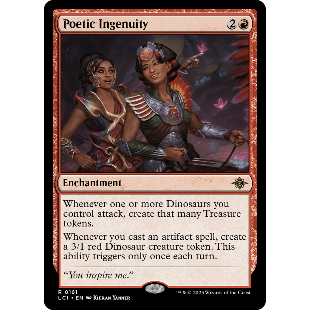 Poetic Ingenuity (LCI-161) - The Lost Caverns of Ixalan Foil