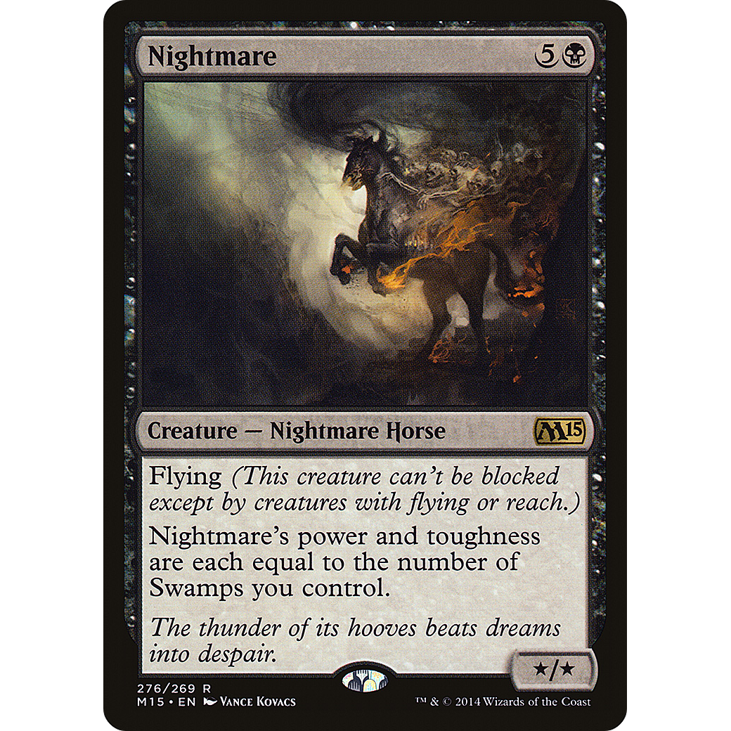 Nightmare (M15-276) - Magic 2015 Foil