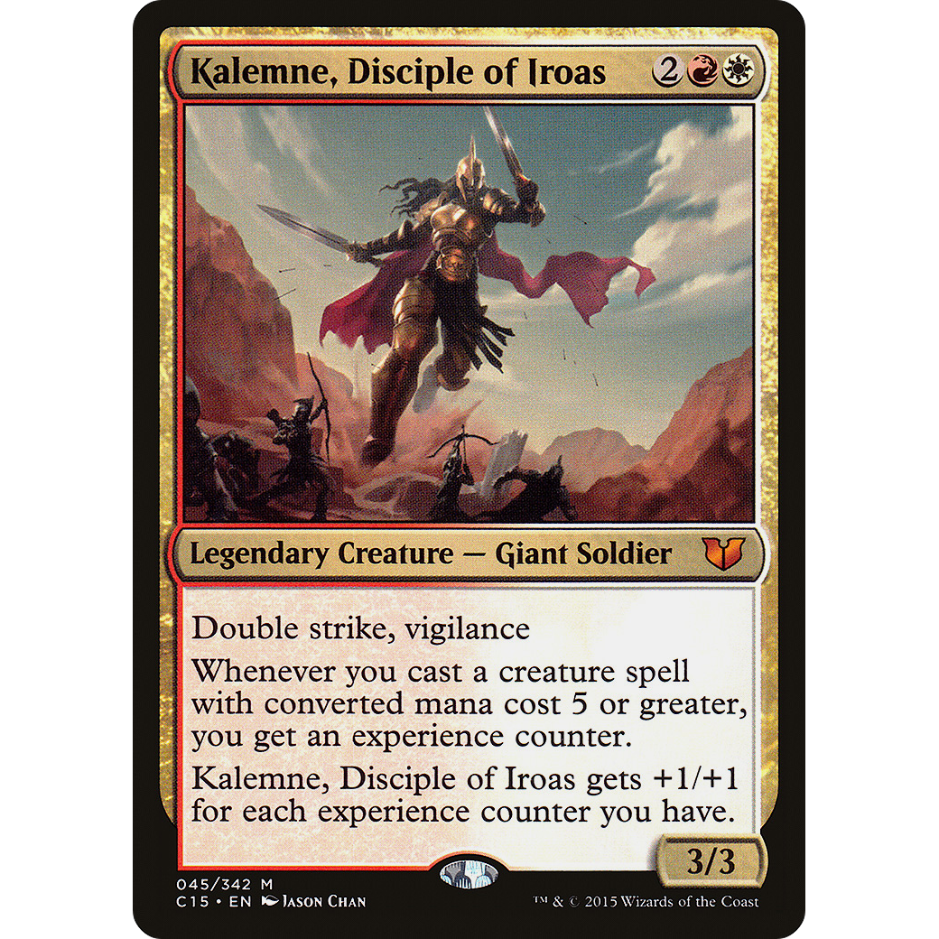 Kalemne, Disciple of Iroas (C15-045) - Commander 2015