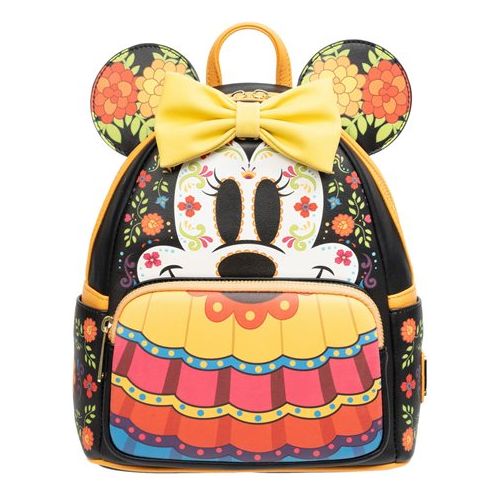 Minnie Mouse Dia de los Muertos Sugar Skull Mini-Backpack